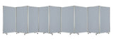 318" X 1" X 71" Metal, Grey, 9 Panel, Screen - Homeroots - Flyclothing LLC