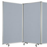 318" X 1" X 71" Metal, Grey, 9 Panel, Screen - Homeroots - Flyclothing LLC