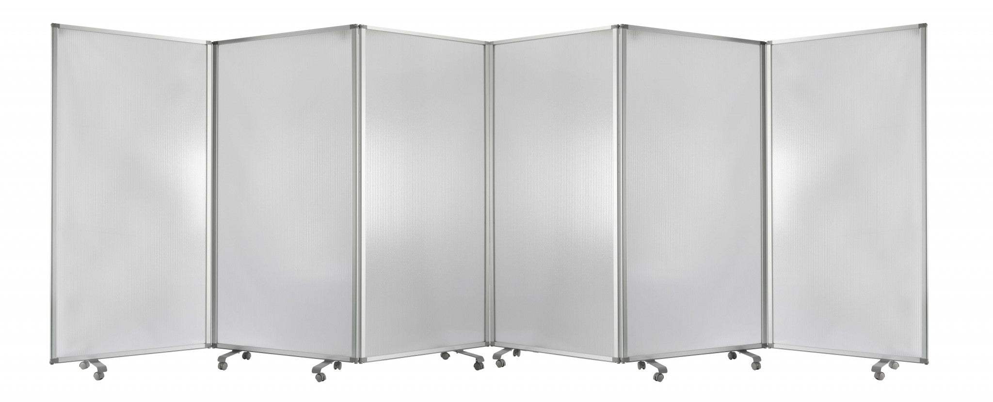 212 X 1 X 71 Clear Metal 6 Panel Resilient Screen - Homeroots - Flyclothing LLC