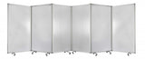 212 X 1 X 71 Clear Metal 6 Panel Resilient Screen - Homeroots - Flyclothing LLC
