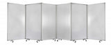 212 X 1 X 71 Clear Metal 6 Panel Resilient Screen - Homeroots - Flyclothing LLC