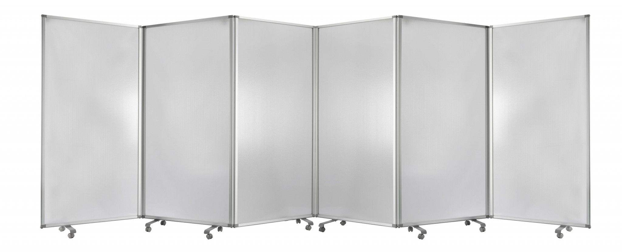212 X 1 X 71 Clear Metal 6 Panel Resilient Screen - Homeroots - Flyclothing LLC