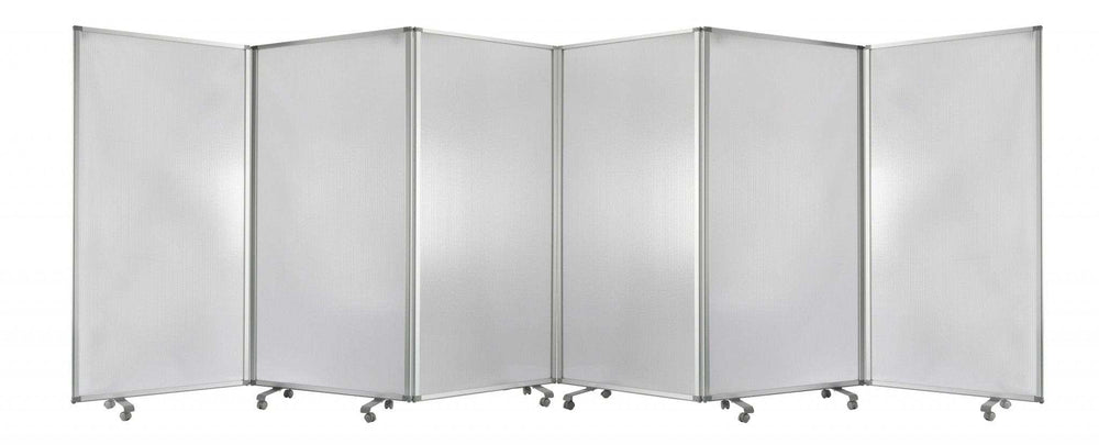 212 X 1 X 71 Clear Metal 6 Panel Resilient Screen - Homeroots - Flyclothing LLC