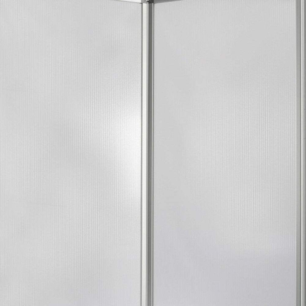 212 X 1 X 71 Clear Metal 6 Panel Resilient Screen - Homeroots - Flyclothing LLC