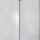 212 X 1 X 71 Clear Metal 6 Panel Resilient Screen - Homeroots - Flyclothing LLC