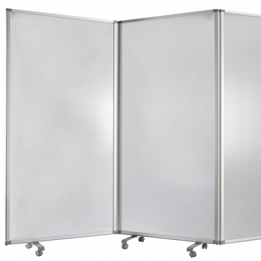 212 X 1 X 71 Clear Metal 6 Panel Resilient Screen - Homeroots - Flyclothing LLC