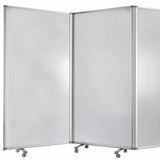 212 X 1 X 71 Clear Metal 6 Panel Resilient Screen - Homeroots - Flyclothing LLC
