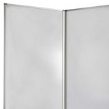 318" X 1" X 71" Clear Metal 9 Panel Resilient Screen - Homeroots - Flyclothing LLC