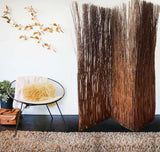 7' Rustic Willow Branch Three Panel Room Divider Screen - Homeroots - Flyclothing LLC