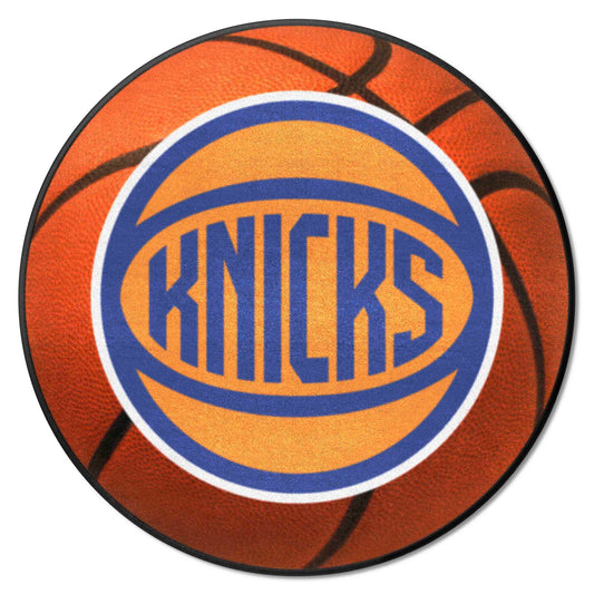 New York Knicks Basketball Rug - 27in. Diameter - New York Knicks