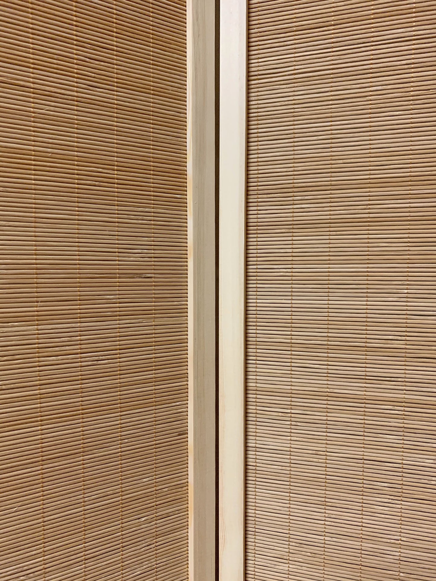 6" Light Bamboo 3 Panel Room Divider Screen - Homeroots - Flyclothing LLC