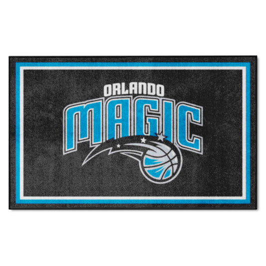 Orlando Magic 4ft. x 6ft. Plush Area Rug - Orlando Magic