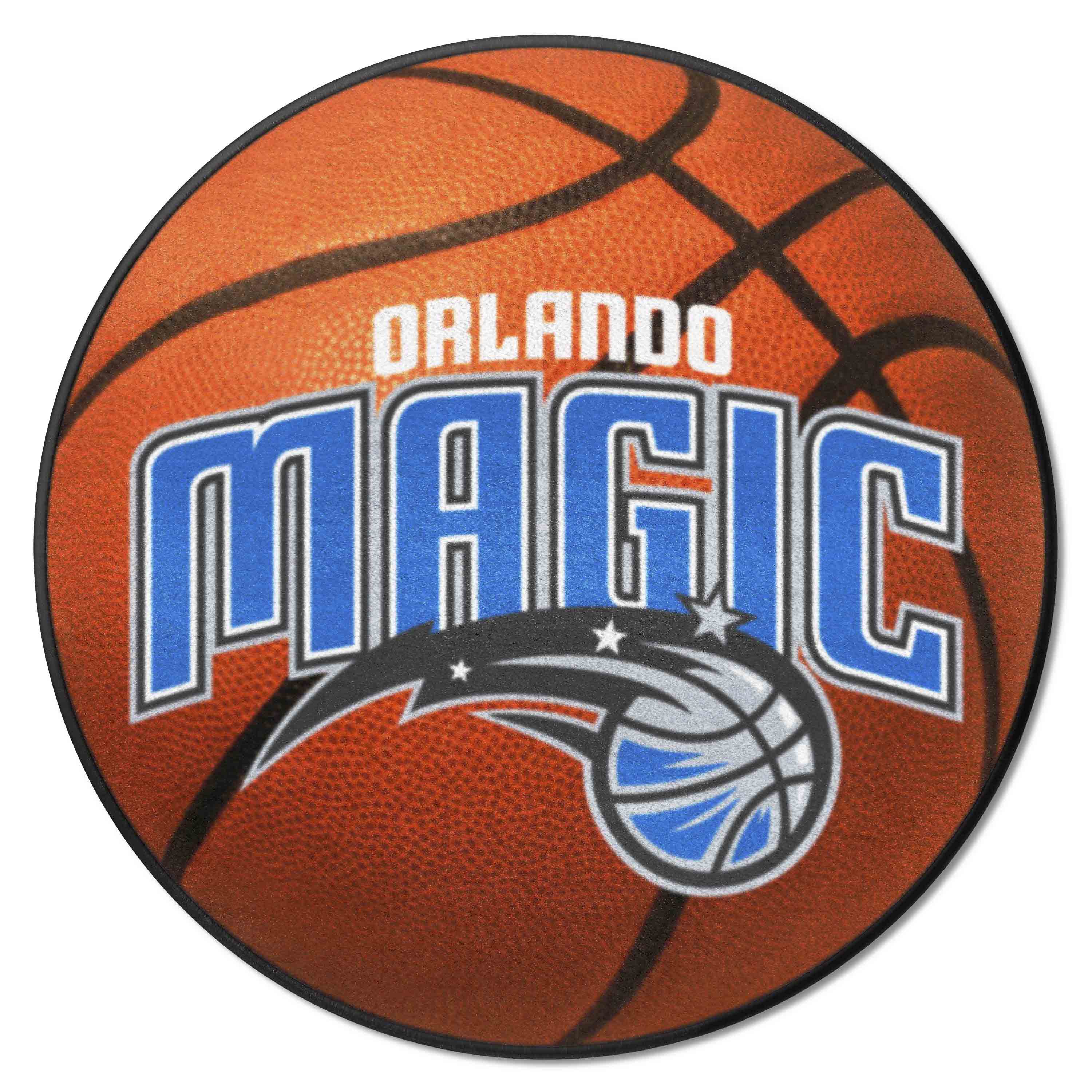 Orlando Magic Basketball Rug - 27in. Diameter - Orlando Magic