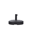 18 X 18 X 5 Black Water Injection Umbrella Base - Homeroots