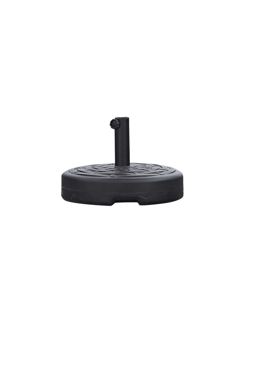 18 X 18 X 5 Black Water Injection Umbrella Base - Homeroots - Flyclothing LLC