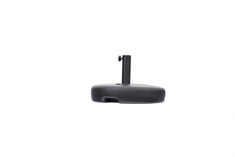 20 X 13 X 5 Black Water Injection Umbrella Base - Homeroots