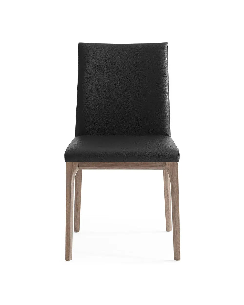 Set Of 2 Black Faux Leather Dining Chairs - Homeroots - Flyclothing LLC