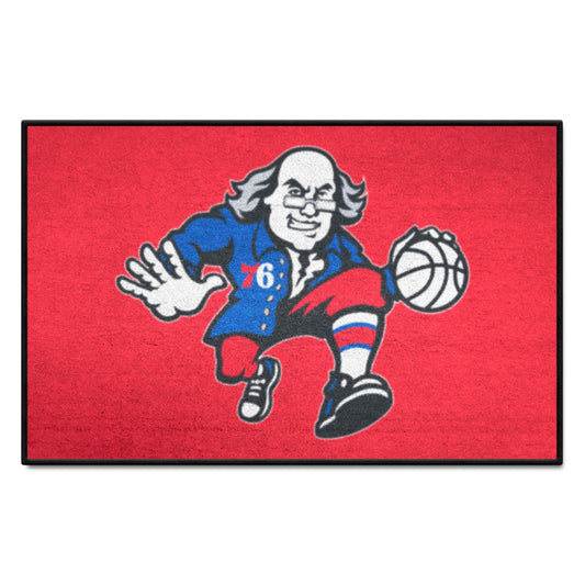 Philadelphia 76ers Starter Mat Accent Rug - 19in. x 30in. - Philadelphia 76ers