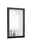 Black Rectangle Accent Mirror - Homeroots