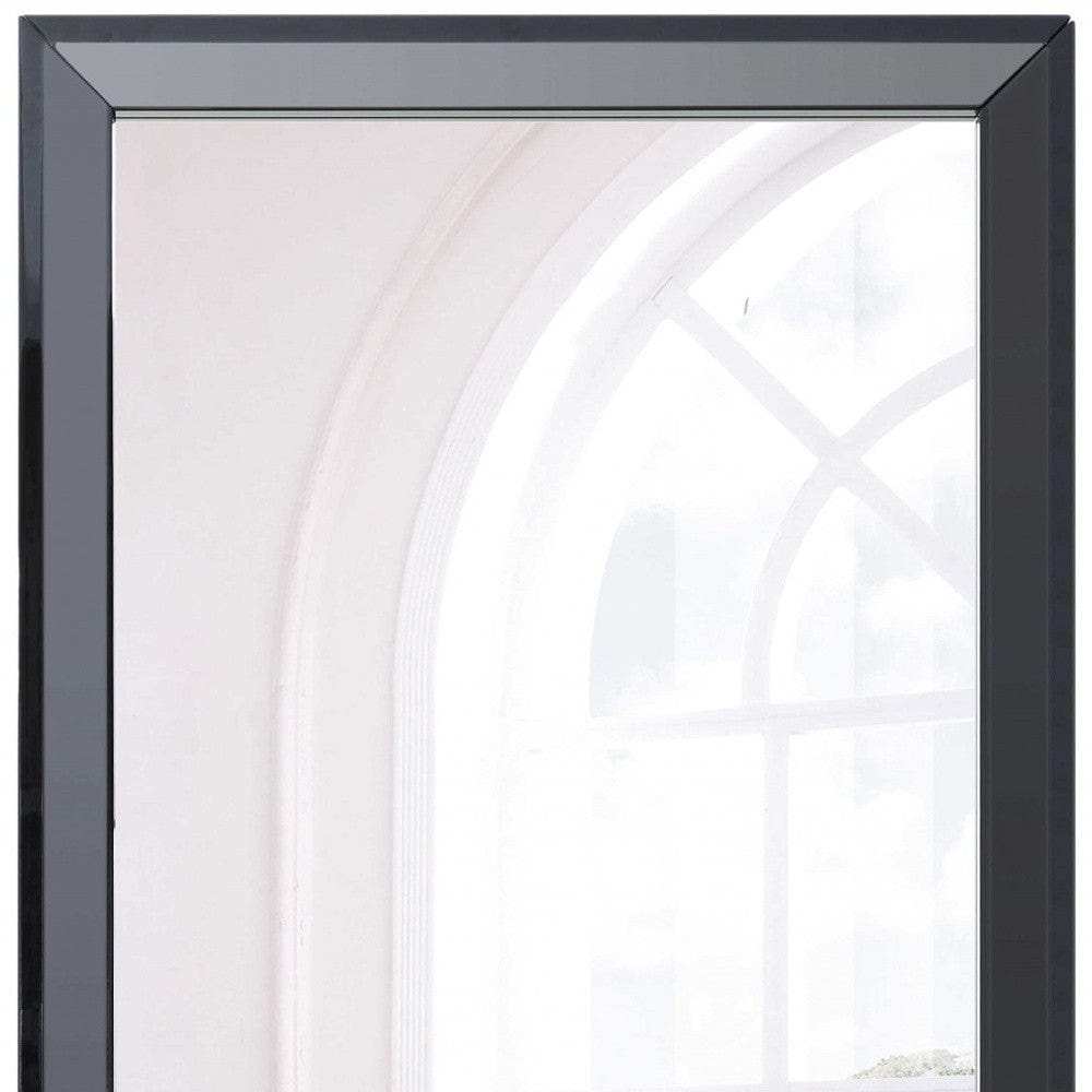 Black Rectangle Accent Mirror - Homeroots - Flyclothing LLC