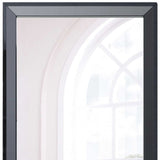 Black Rectangle Accent Mirror - Homeroots