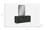 71" Gray Stainless Steel Solid Console Table - Homeroots - Flyclothing LLC