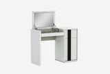39 X 17 X 30 White Iron Vanity Dresser - Homeroots - Flyclothing LLC