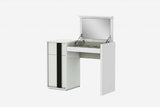 39 X 17 X 30 White Iron Vanity Dresser - Homeroots - Flyclothing LLC