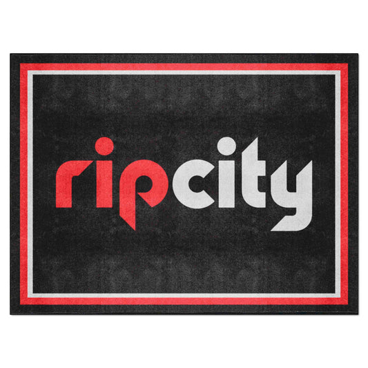 Portland Trail Blazers 8ft. x 10 ft. Plush Area Rug - Portland Trail Blazers