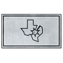 San Antonio Spurs 3ft. x 5ft. Plush Area Rug - San Antonio Spurs