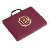 Bethune-Cookman College Maroon Bleacher Cushion f/ Primary Logo - Logo Brands - Flyclothing LLC