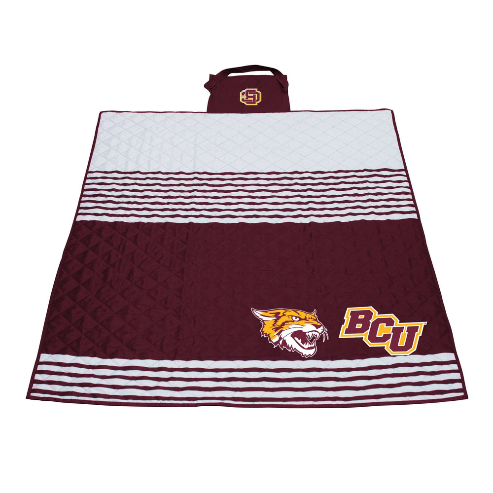 Bethune-Cookman Outdoor Blanket - Logo Brands - Flyclothing LLC