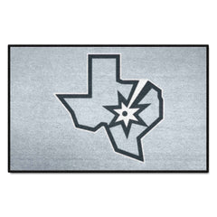 San Antonio Spurs Starter Mat Accent Rug - 19in. x 30in. - San Antonio Spurs