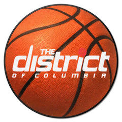 Washington Wizards Basketball Rug - 27in. Diameter