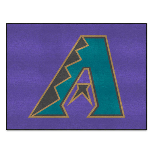 Arizona Diamondbacks All-Star Rug - 34 in. x 42.5 in. - Retro Collection - Arizona Diamondbacks