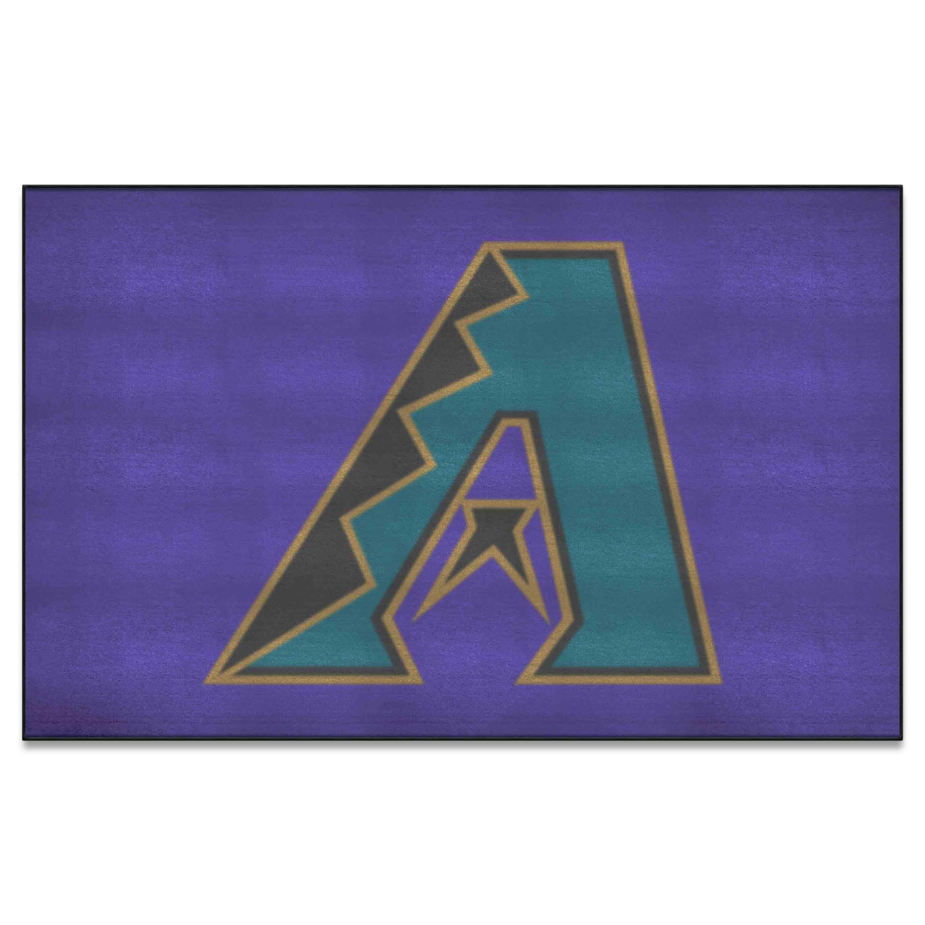 Arizona Diamondbacks Ulti-Mat Rug - 5ft. x 8ft. - Retro Collection - Arizona Diamondbacks