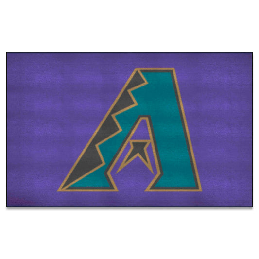 Arizona Diamondbacks Ulti-Mat Rug - 5ft. x 8ft. - Retro Collection - Arizona Diamondbacks