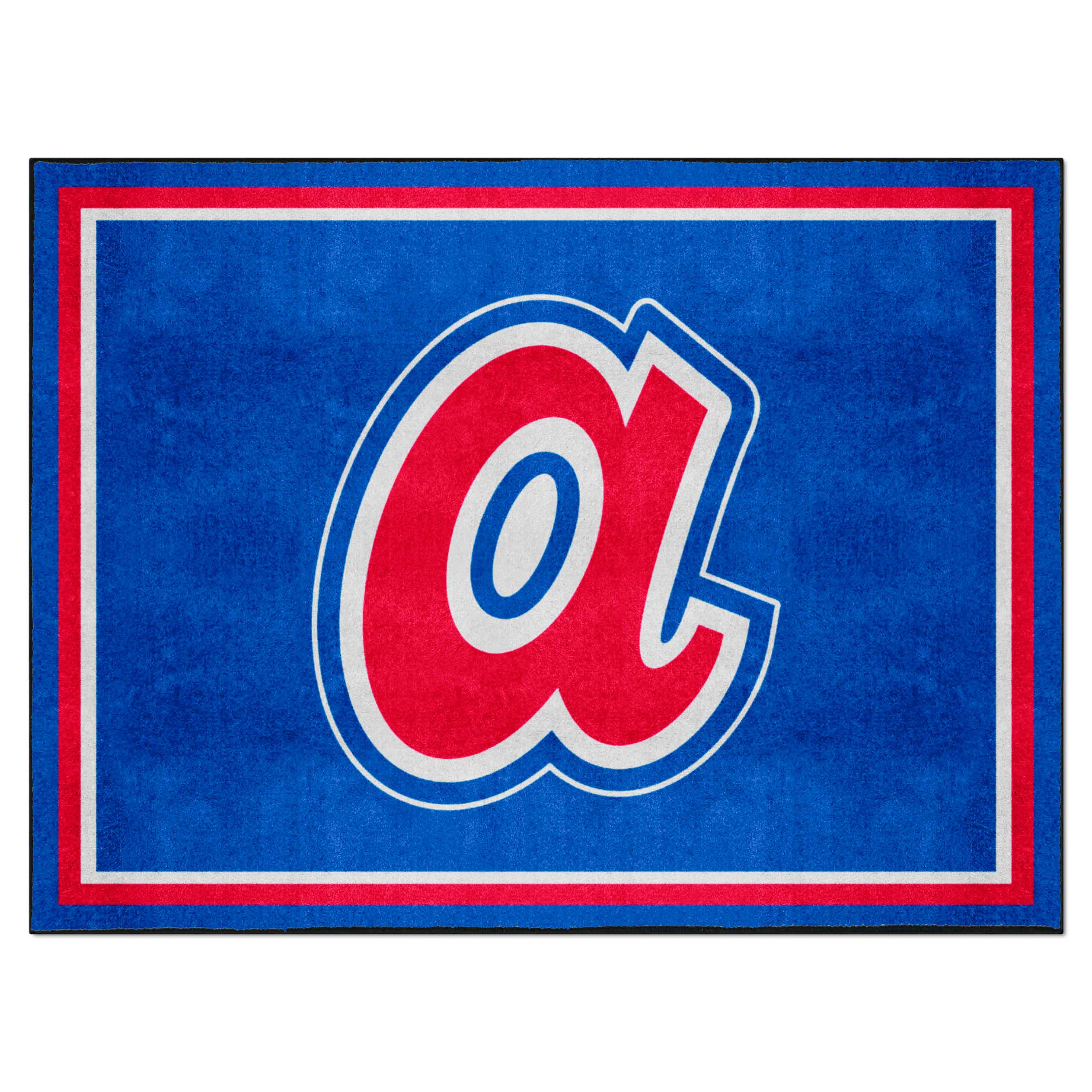 Boston Braves 8ft. x 10 ft. Plush Area Rug - Retro Collection - Boston Braves