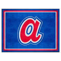Boston Braves 8ft. x 10 ft. Plush Area Rug - Retro Collection - Boston Braves