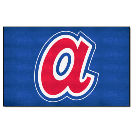 Boston Braves Ulti-Mat Rug - 5ft. x 8ft. - Retro Collection - Boston Braves