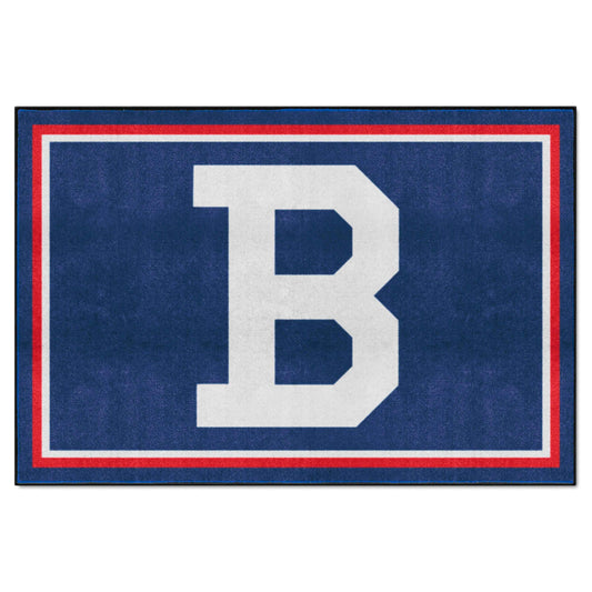 Atlanta Braves 5ft. x 8 ft. Plush Area Rug - Retro Collection - Atlanta Braves