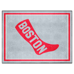 Boston Red Sox 8ft. x 10 ft. Plush Area Rug - Retro Collection - Boston Red Sox