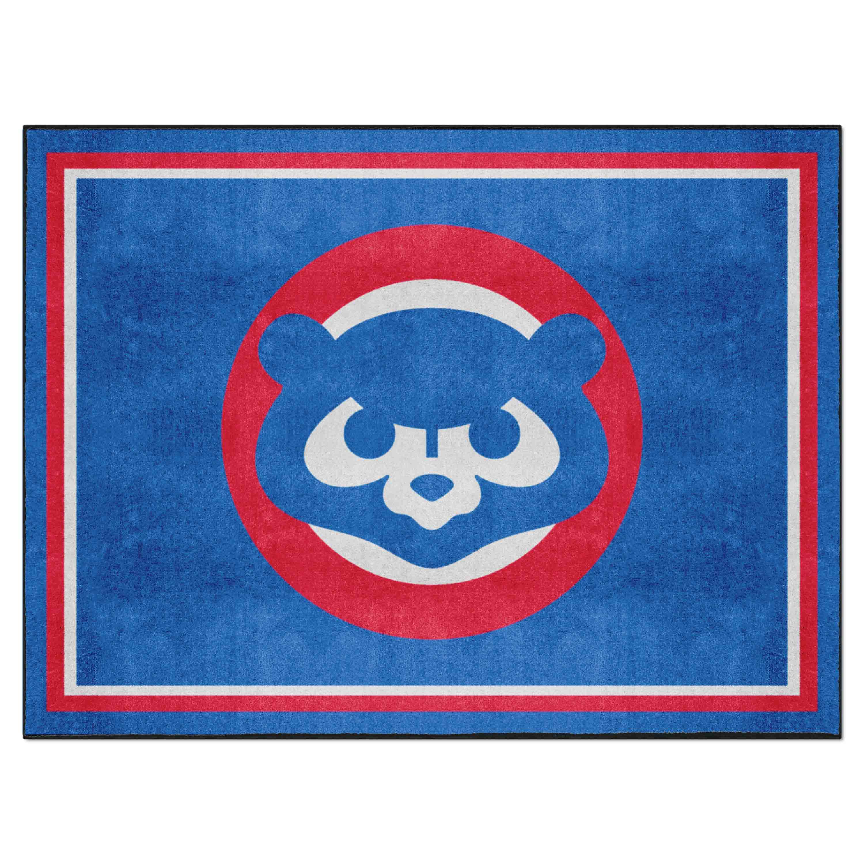 Chicago Cubs 8ft. x 10 ft. Plush Area Rug - Retro Collection - Chicago Cubs