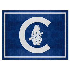 Chicago Cubs 8ft. x 10 ft. Plush Area Rug - Retro Collection - Chicago Cubs