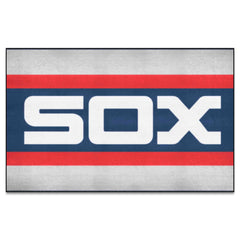 Chicago White Sox Ulti-Mat Rug - 5ft. x 8ft. - Retro Collection - Chicago White Sox