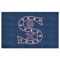 Chicago White Sox Ulti-Mat Rug - 5ft. x 8ft. - Retro Collection - Chicago White Sox