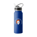 Virginia State 25oz Logo Stainless Single Wall Flip Top Bottle - Logo Brands - Flyclothing LLC