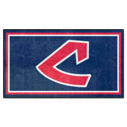 Cleveland Indians 3ft. x 5ft. Plush Area Rug - Retro Collection - Cleveland Indians