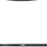28" Brown And Silver Stainless Steel Low Back Bar Height Bar Chair - Homeroots