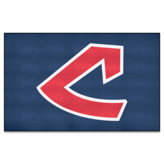 Cleveland Indians Ulti-Mat Rug - 5ft. x 8ft. - Retro Collection - Cleveland Indians